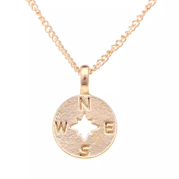 WILA Jewelry - AVA✨ compass necklace charm gold